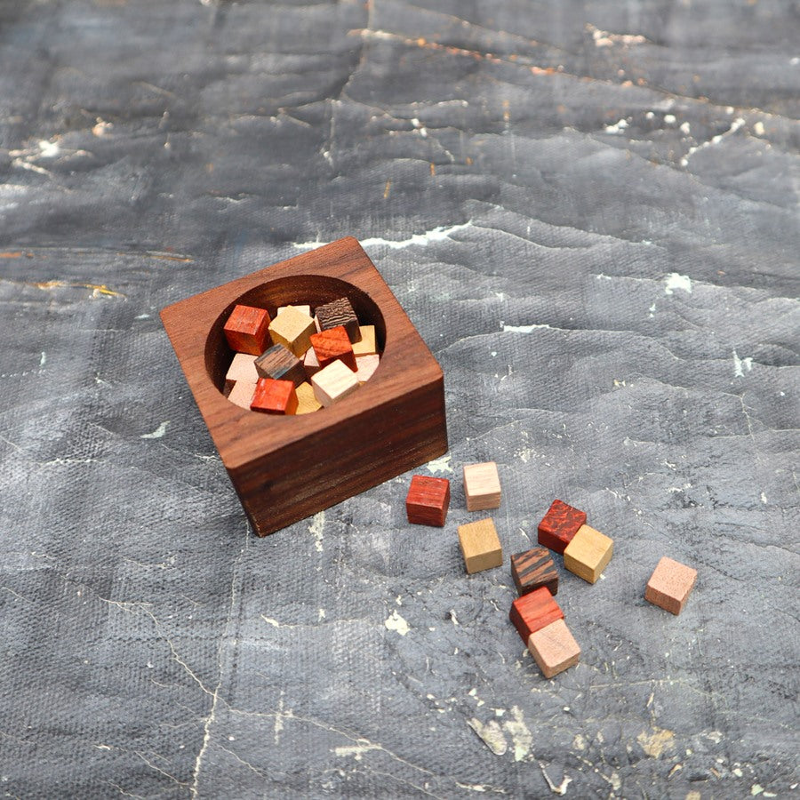 Scent Cube - Refillable Wooden Essential Oil Diffuser-4