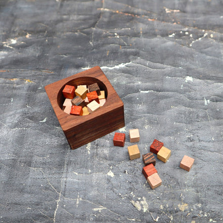 Scent Cube - Refillable Wooden Essential Oil Diffuser-4