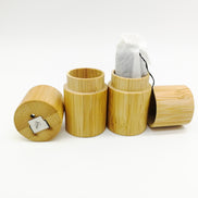 Biodegradable Bamboo Fiber Floss - Reusable Plastic free & Zero Waste Bamboo Case
