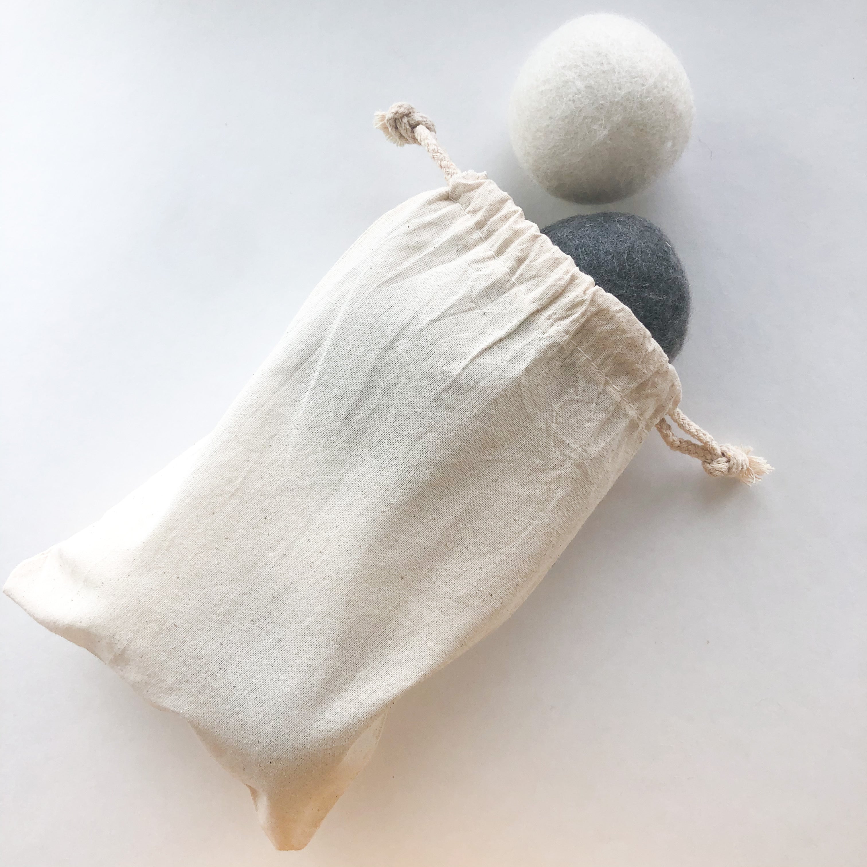 Natural Wool Dryer Balls | Organic Handmade 100% New Zealand Wool | Set of 6