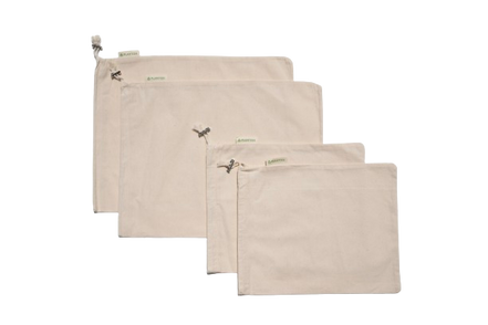 Set of 8 Organic Produce Bags