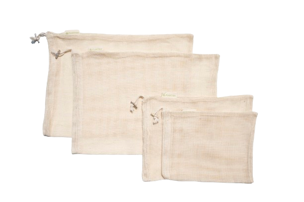 Set of 8 Organic Produce Bags