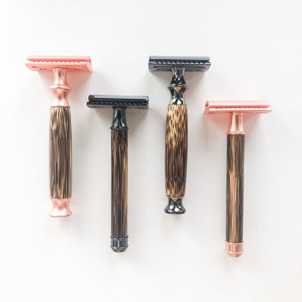 Bamboo Safety Razor - Plastic Free Zero Waste & Sustainable Shaving